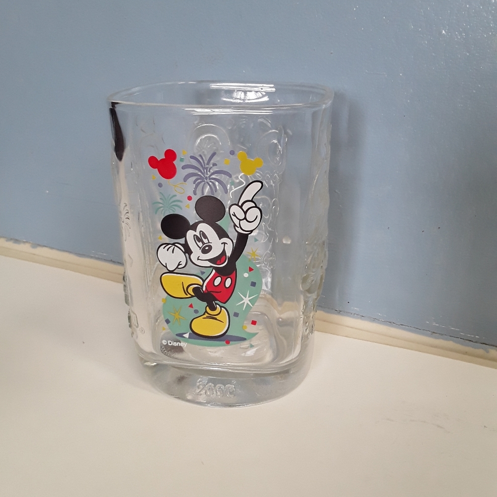 Vtg. Square glass McDonald's